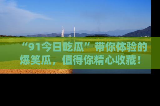 “91今日吃瓜”带你体验的爆笑瓜,值得你精心收藏!