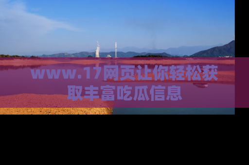 www.17网页让你轻松获取丰富吃瓜信息
