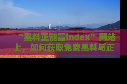 “黑料正能量index”网站上,如何获取免费黑料与正能量资讯?