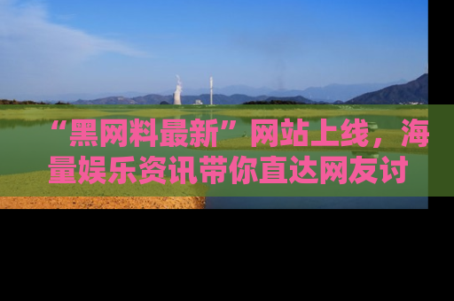 “黑网料最新”网站上线,海量娱乐资讯带你直达网友讨论的中心!