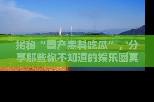 揭秘“国产黑料吃瓜”，分享那些你不知道的娱乐圈真实内幕！